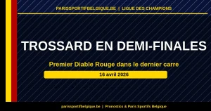 Trossard en demi-finale de la Ligue des Champions avec Arsenal