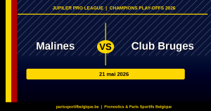 Malines – Bruges : Bruges peut être champion ce jeudi, notre pronostic J9 Play-offs