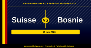 Prono Suisse Bosnie CDM 2026 : qui prend la tete du groupe B ce soir ?