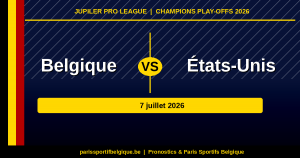 Prono Belgique États-Unis 8e finale CDM 2026 : les Diables face aux co-organisateurs (7 juillet 2h00)